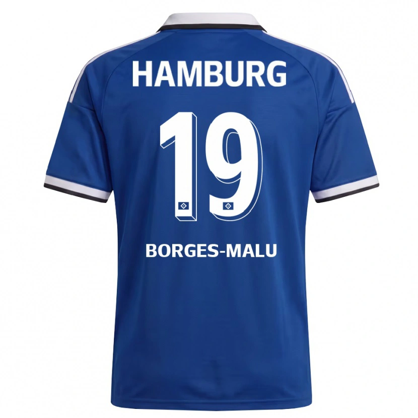 Danxen Damen Louis Borges-Malu #19 Weiß Blau Auswärtstrikot Trikot 2026/27 T-Shirt Österreich