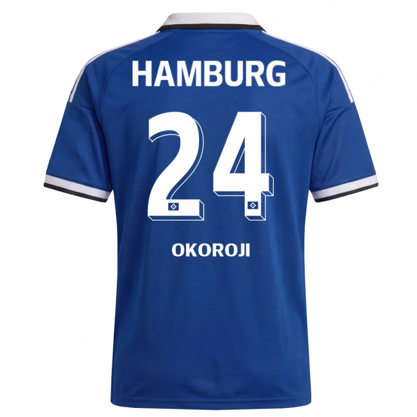 Danxen Damen Chamal Okoroji #24 Weiß Blau Auswärtstrikot Trikot 2026/27 T-Shirt Österreich