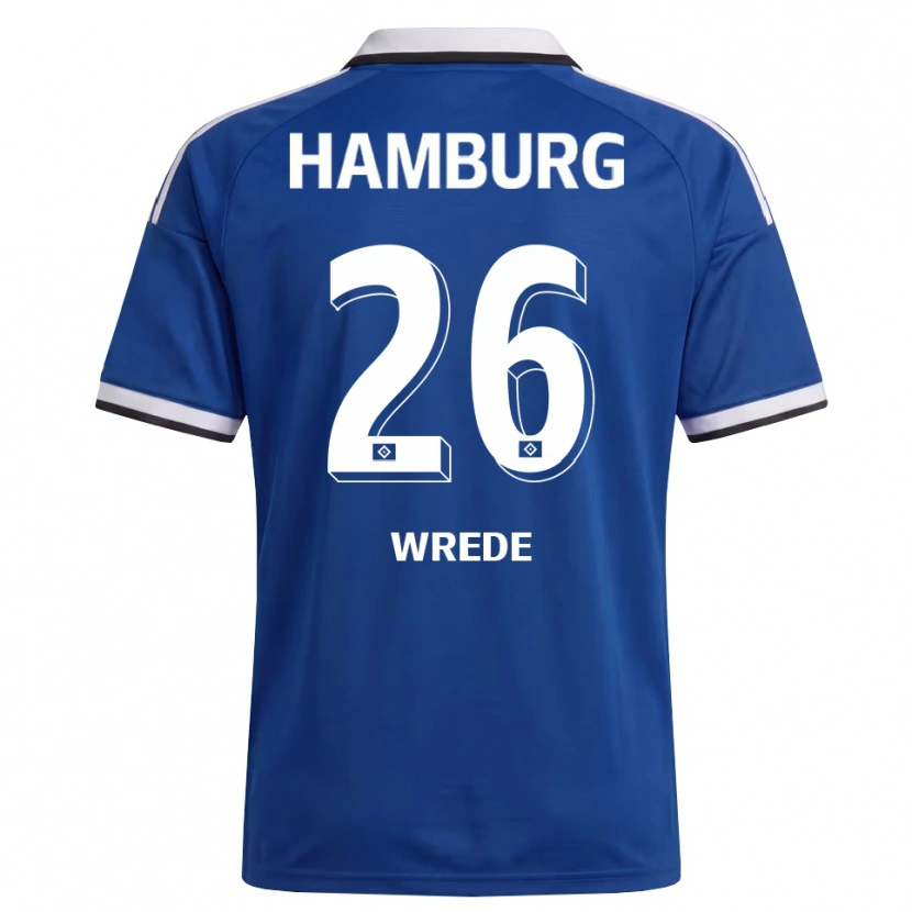 Danxen Damen Jonna Wrede #26 Weiß Blau Auswärtstrikot Trikot 2026/27 T-Shirt Österreich