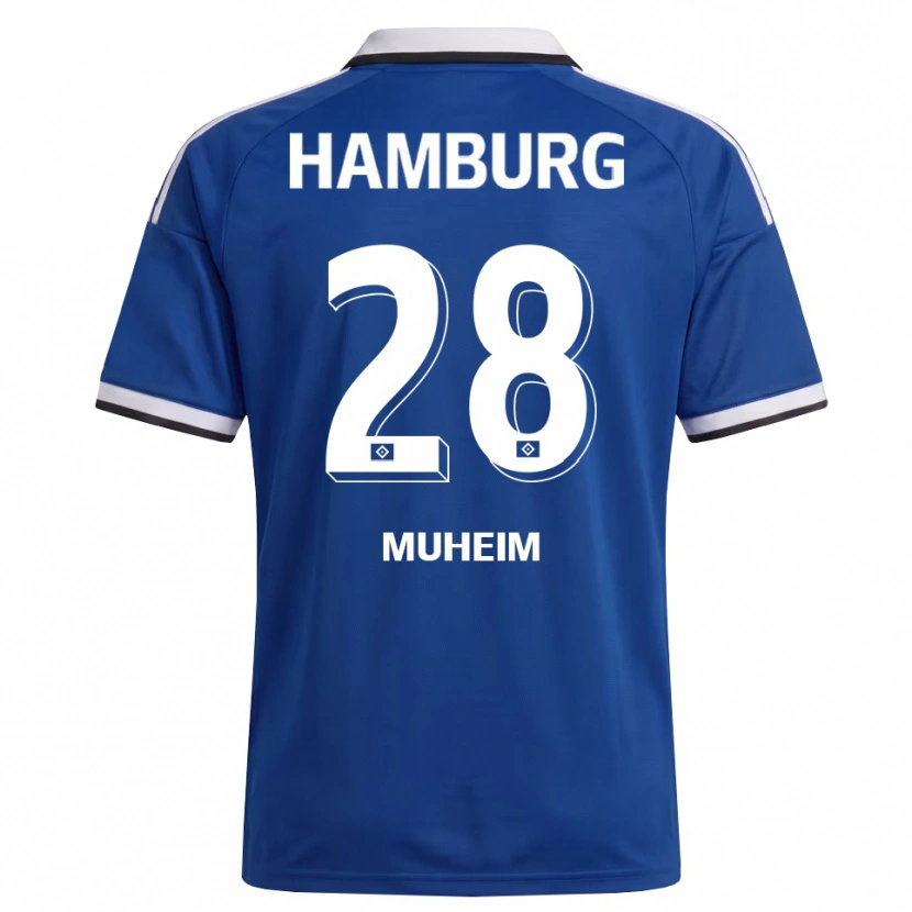 Danxen Damen Miro Muheim #28 Weiß Blau Auswärtstrikot Trikot 2026/27 T-Shirt Österreich