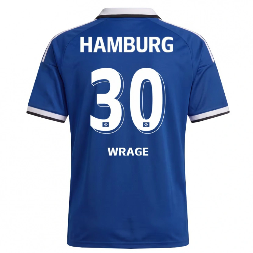Danxen Damen Joris Wrage #30 Weiß Blau Auswärtstrikot Trikot 2026/27 T-Shirt Österreich