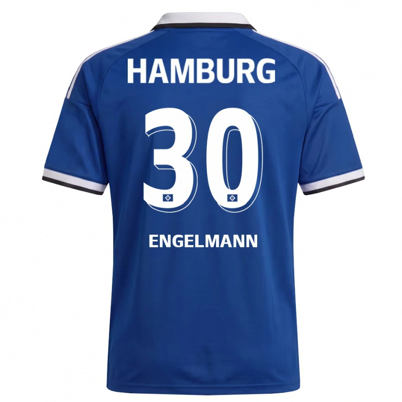 Danxen Damen Timon Engelmann #30 Weiß Blau Auswärtstrikot Trikot 2026/27 T-Shirt Österreich