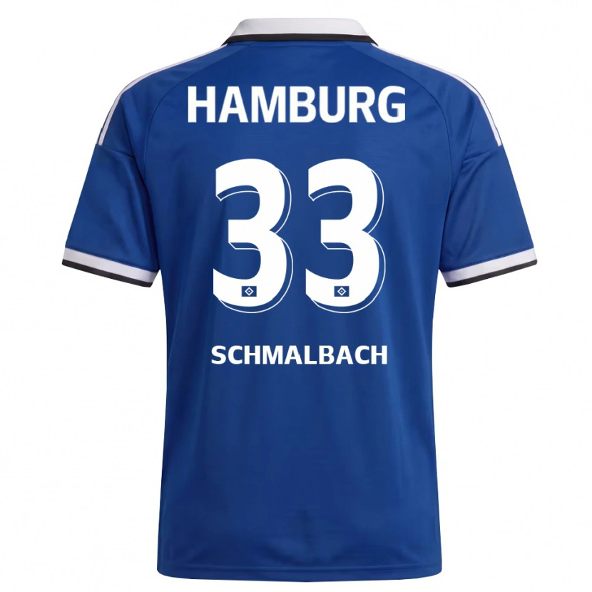 Danxen Damen Sebastian Schmalbach #33 Weiß Blau Auswärtstrikot Trikot 2026/27 T-Shirt Österreich