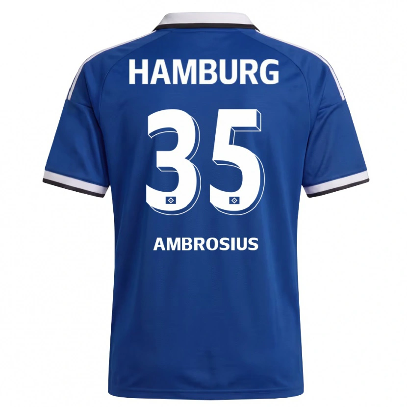 Danxen Damen Stephan Ambrosius #35 Weiß Blau Auswärtstrikot Trikot 2026/27 T-Shirt Österreich