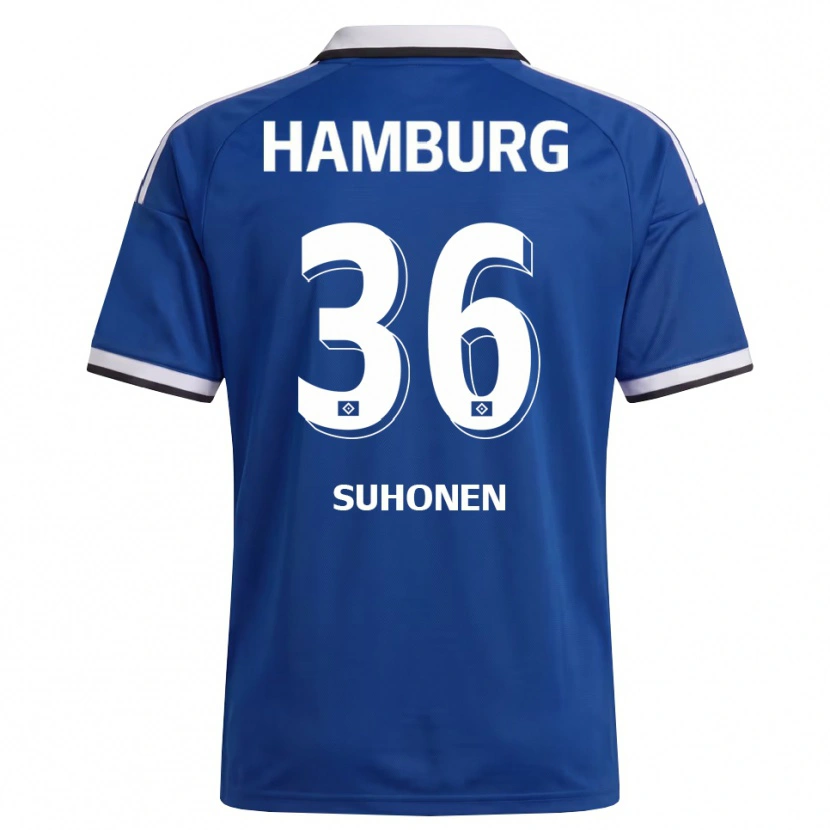 Danxen Damen Anssi Suhonen #36 Weiß Blau Auswärtstrikot Trikot 2026/27 T-Shirt Österreich
