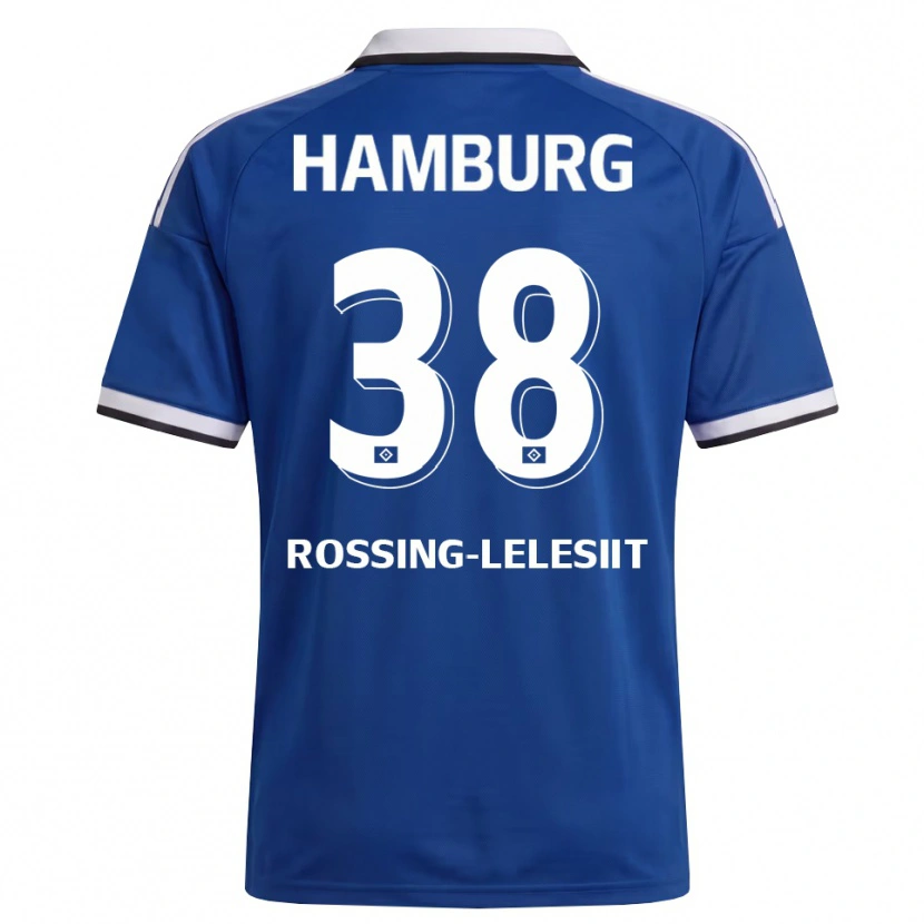 Danxen Damen Alexander Røssing-Lelesiit #38 Weiß Blau Auswärtstrikot Trikot 2026/27 T-Shirt Österreich