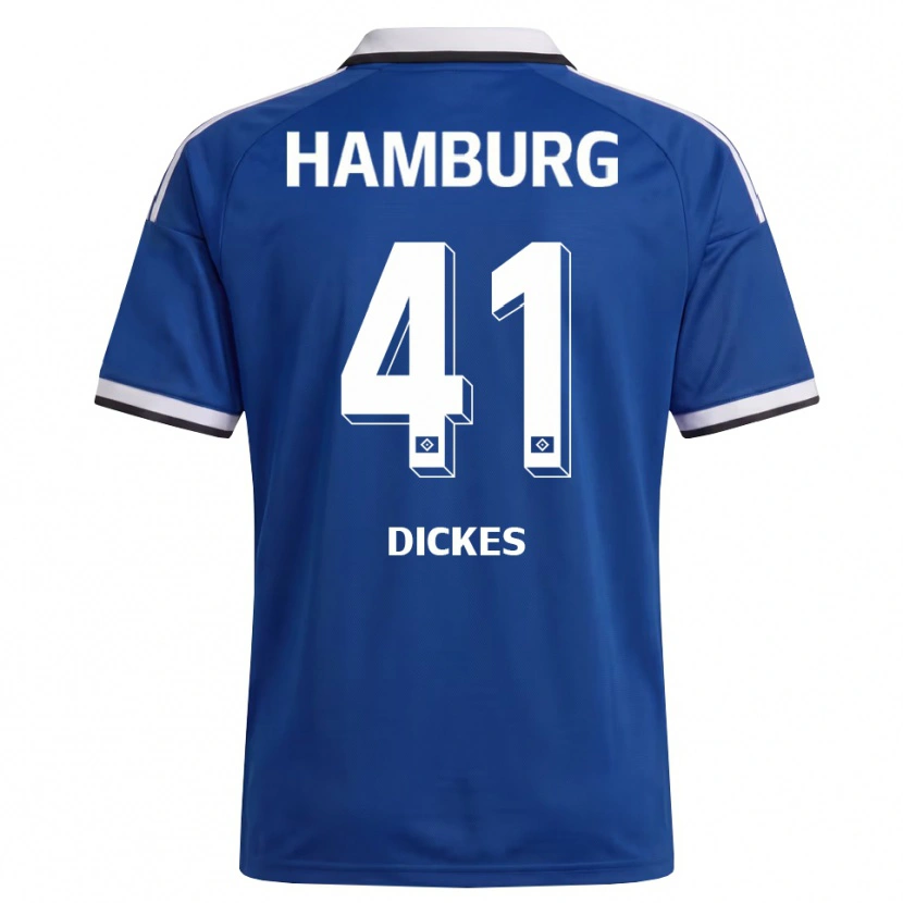 Danxen Damen Fernando Dickes #41 Weiß Blau Auswärtstrikot Trikot 2026/27 T-Shirt Österreich