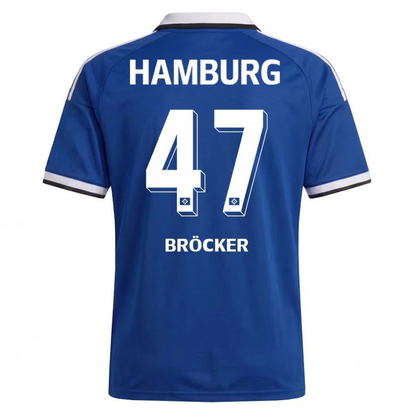 Danxen Damen Mads Bröcker #47 Weiß Blau Auswärtstrikot Trikot 2026/27 T-Shirt Österreich