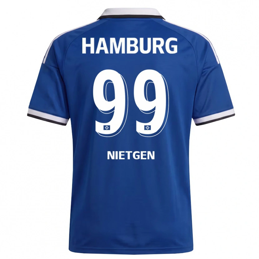 Danxen Damen Marvin Nietgen #99 Weiß Blau Auswärtstrikot Trikot 2026/27 T-Shirt Österreich