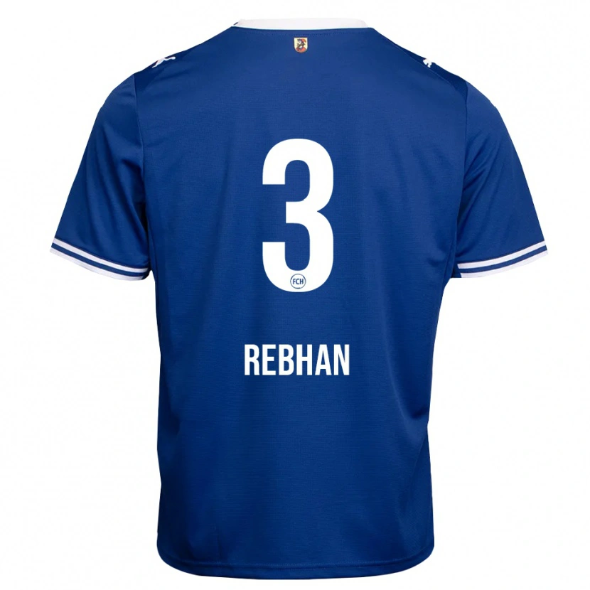 Danxen Damen Emma Rebhan #3 Königsblau Weiß Auswärtstrikot Trikot 2026/27 T-Shirt Österreich