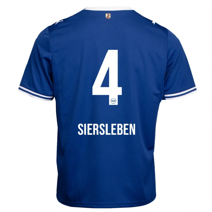 Danxen Damen Tim Siersleben #4 Königsblau Weiß Auswärtstrikot Trikot 2026/27 T-Shirt Österreich