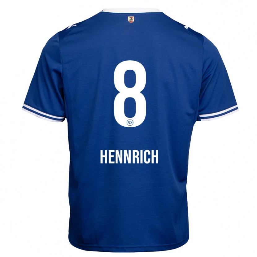 Danxen Damen Paul Hennrich #8 Königsblau Weiß Auswärtstrikot Trikot 2026/27 T-Shirt Österreich