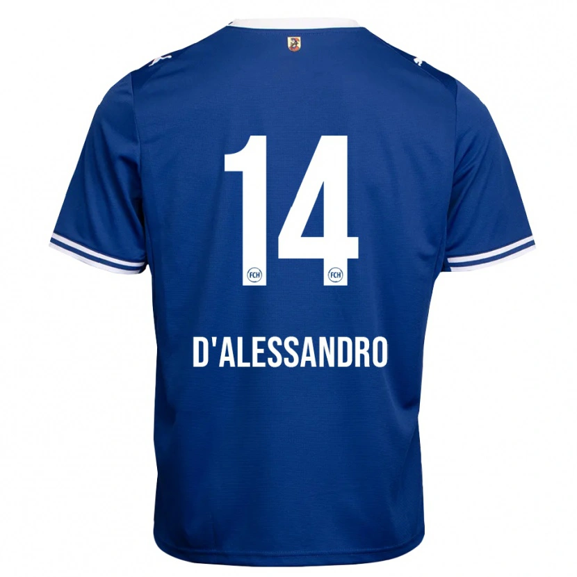 Danxen Damen Aldo D'alessandro #14 Königsblau Weiß Auswärtstrikot Trikot 2026/27 T-Shirt Österreich
