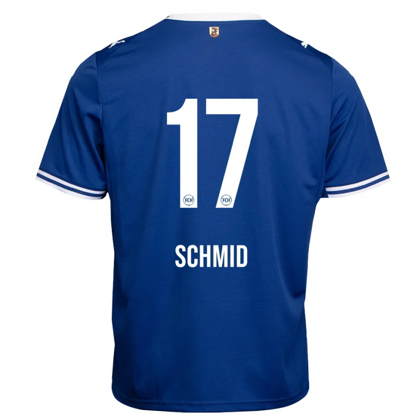 Danxen Damen Florent Schmid #17 Königsblau Weiß Auswärtstrikot Trikot 2026/27 T-Shirt Österreich