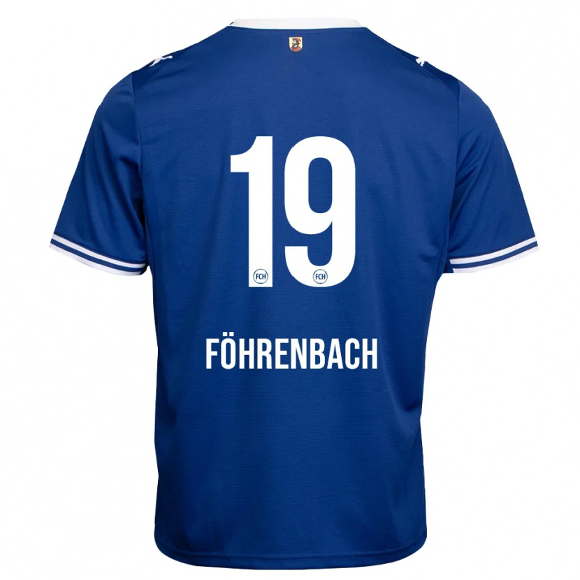 Danxen Damen Jonas Föhrenbach #19 Königsblau Weiß Auswärtstrikot Trikot 2026/27 T-Shirt Österreich