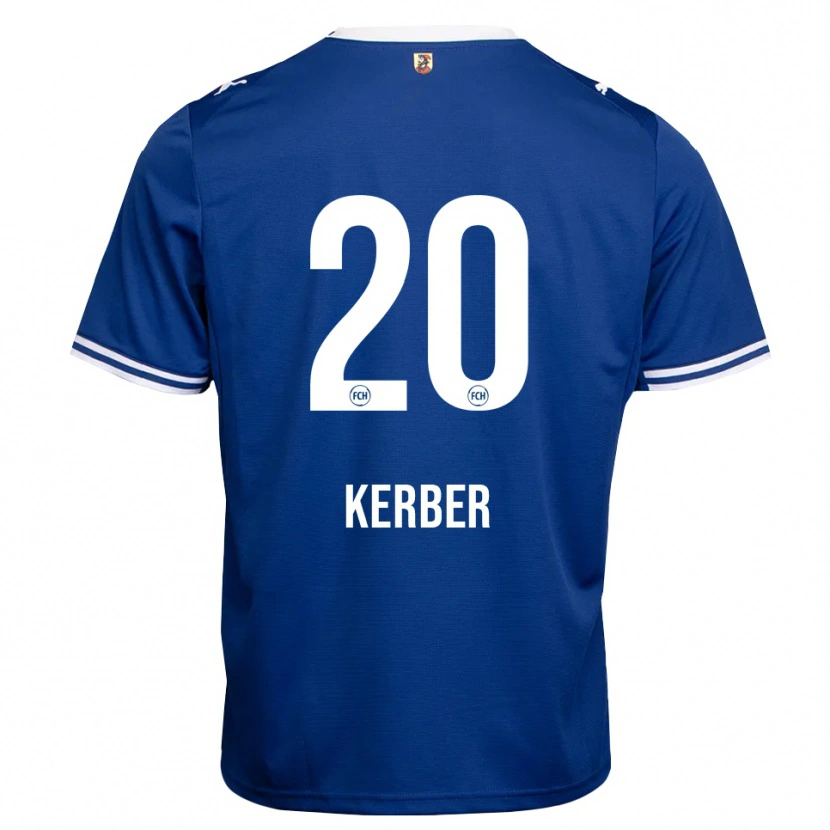 Danxen Damen Luca Kerber #20 Königsblau Weiß Auswärtstrikot Trikot 2026/27 T-Shirt Österreich