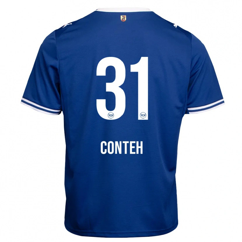 Danxen Damen Sirlord Conteh #31 Königsblau Weiß Auswärtstrikot Trikot 2026/27 T-Shirt Österreich