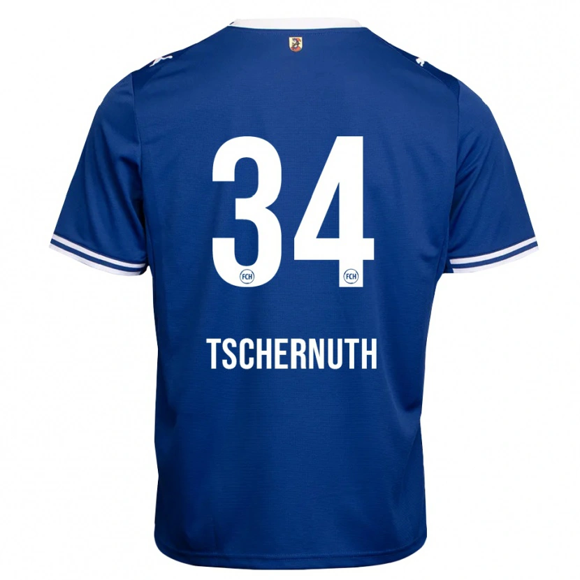 Danxen Damen Paul Tschernuth #34 Königsblau Weiß Auswärtstrikot Trikot 2026/27 T-Shirt Österreich