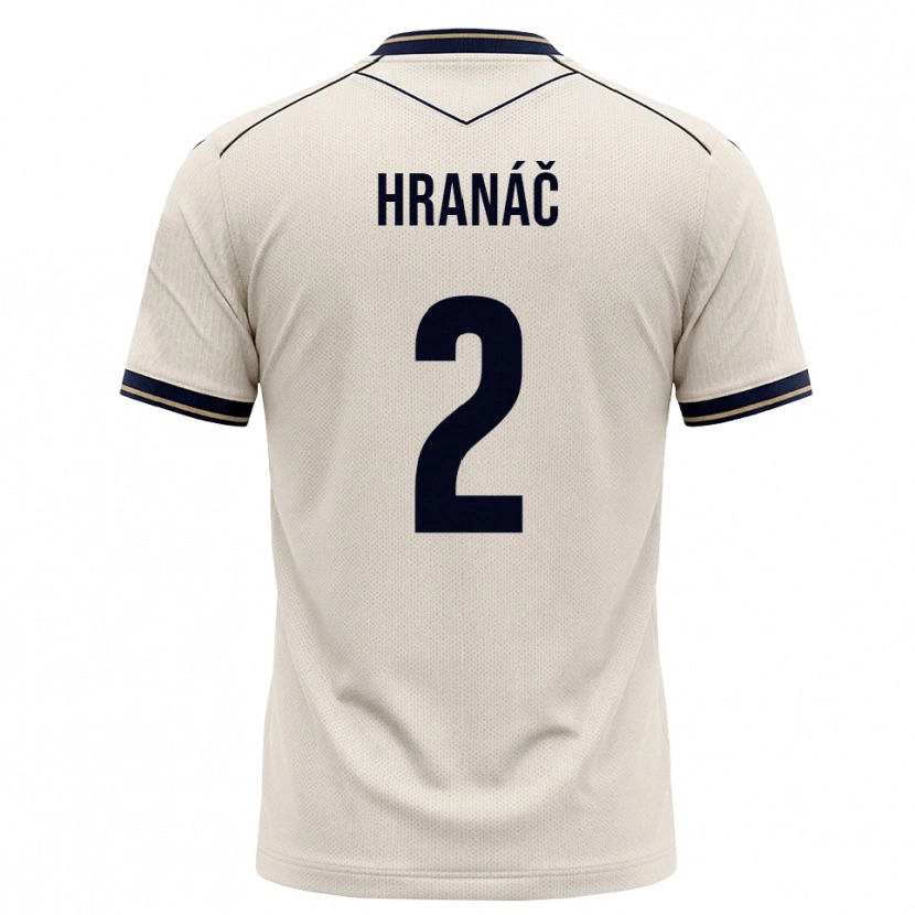Danxen Damen Robin Hranac #2 Creme Tiefblau Auswärtstrikot Trikot 2026/27 T-Shirt Österreich