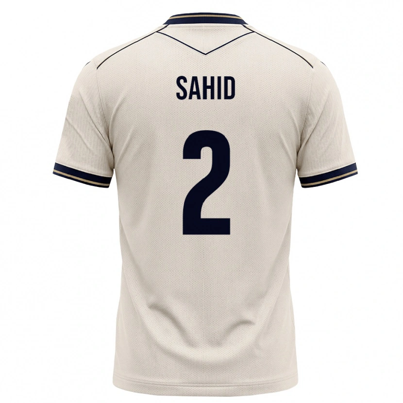 Danxen Damen Mohamed Sahid #2 Creme Tiefblau Auswärtstrikot Trikot 2026/27 T-Shirt Österreich