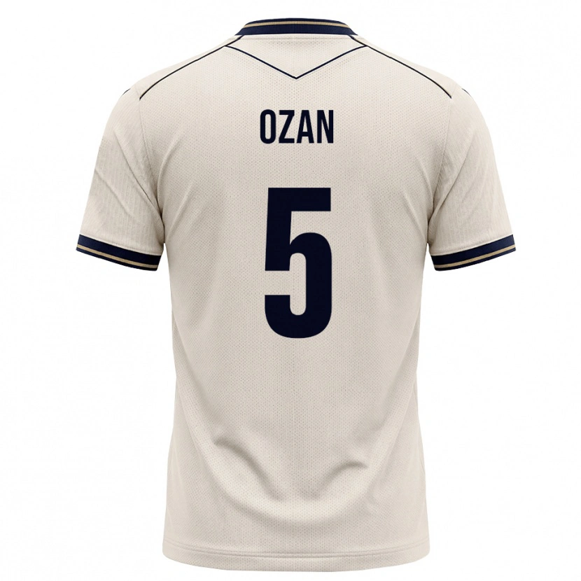 Danxen Damen Ozan Kabak #5 Creme Tiefblau Auswärtstrikot Trikot 2026/27 T-Shirt Österreich