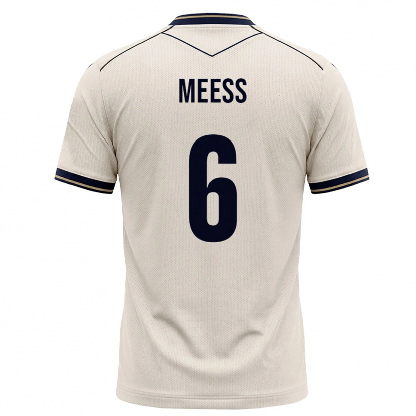 Danxen Damen Jakob Meeß #6 Creme Tiefblau Auswärtstrikot Trikot 2026/27 T-Shirt Österreich
