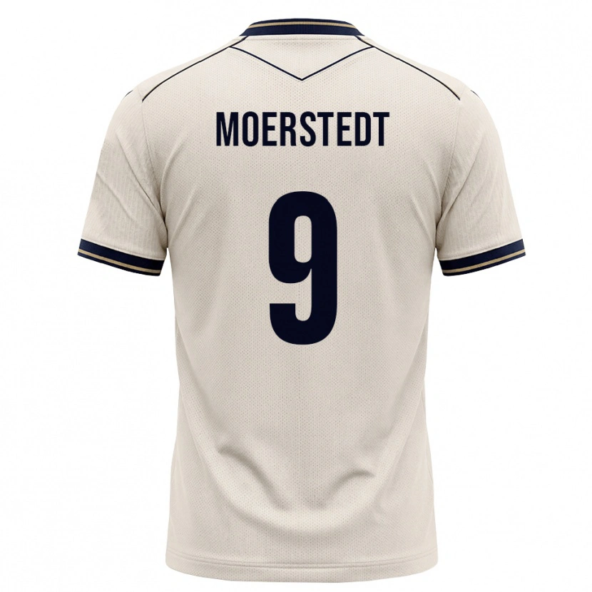 Danxen Damen Max Moerstedt #9 Creme Tiefblau Auswärtstrikot Trikot 2026/27 T-Shirt Österreich