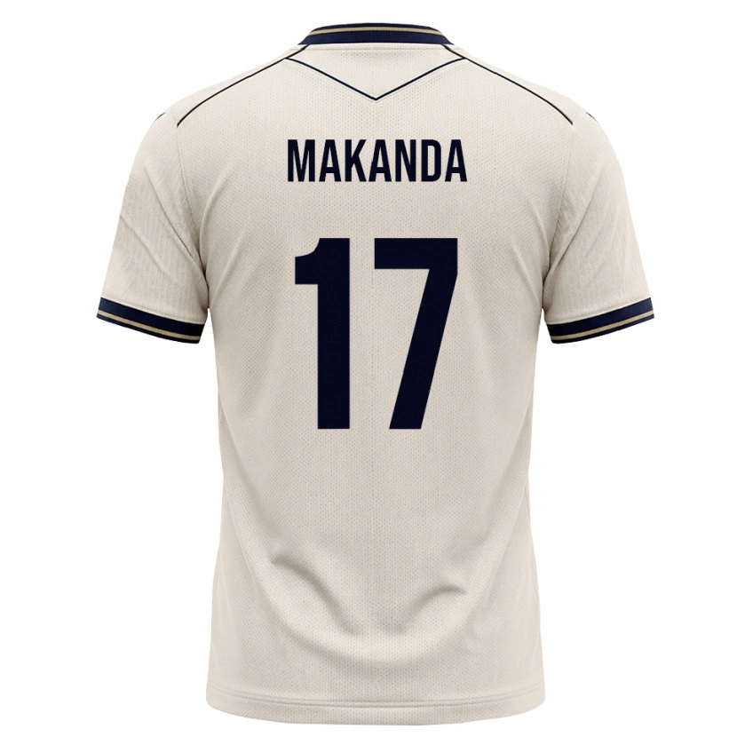Danxen Damen Blessing Makanda #17 Creme Tiefblau Auswärtstrikot Trikot 2026/27 T-Shirt Österreich