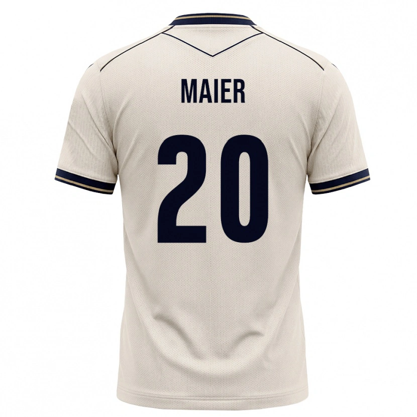 Danxen Damen Leonie Maier #20 Creme Tiefblau Auswärtstrikot Trikot 2026/27 T-Shirt Österreich