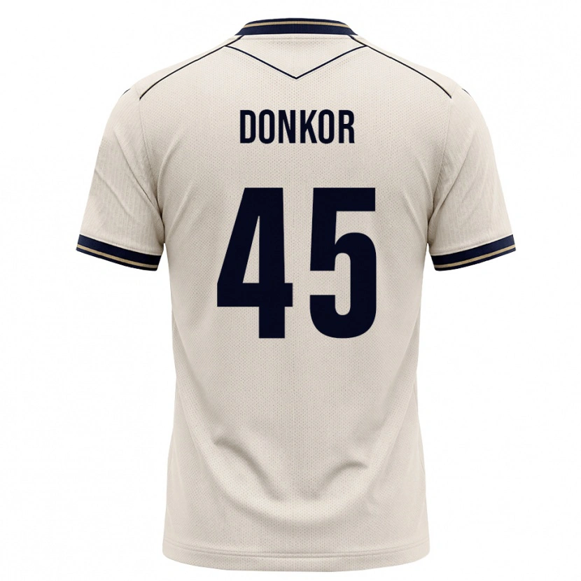 Danxen Damen Denis Donkor #45 Creme Tiefblau Auswärtstrikot Trikot 2026/27 T-Shirt Österreich