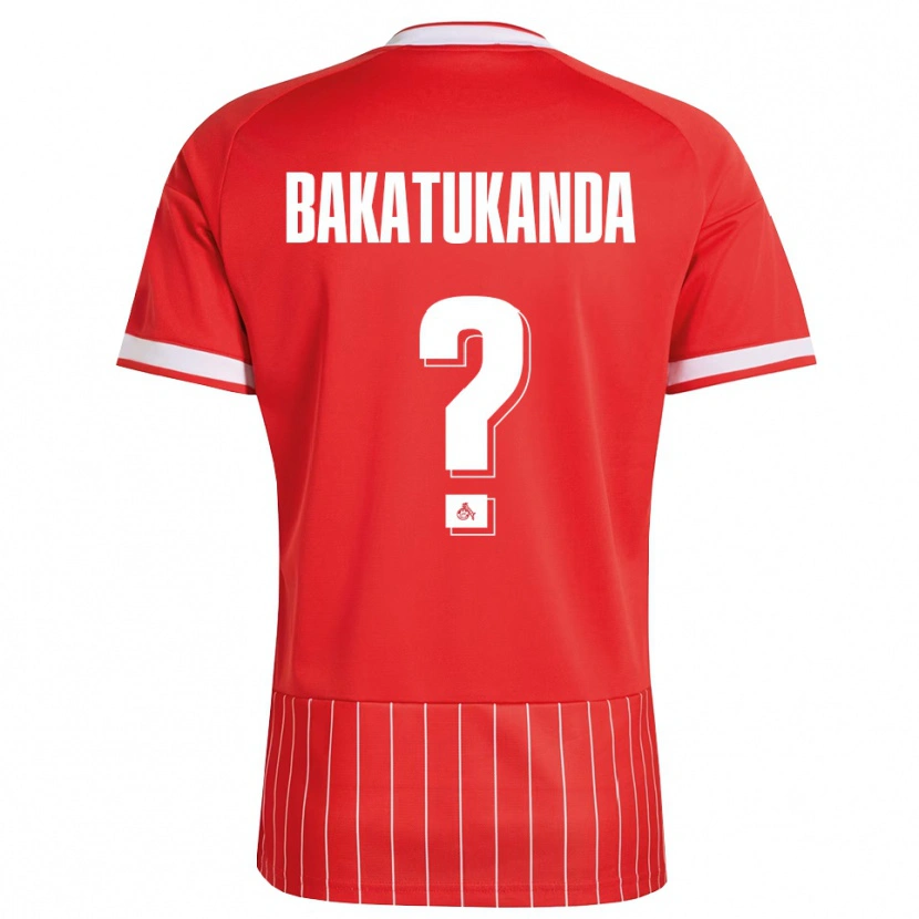 Danxen Damen Elias Bakatukanda #0 Rot Weiß Grün Auswärtstrikot Trikot 2026/27 T-Shirt Österreich