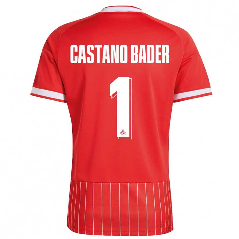 Danxen Damen Simeon Castano Bader #1 Rot Weiß Grün Auswärtstrikot Trikot 2026/27 T-Shirt Österreich