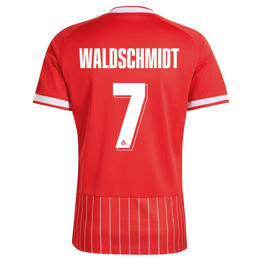 Danxen Damen Luca Waldschmidt #7 Rot Weiß Grün Auswärtstrikot Trikot 2026/27 T-Shirt Österreich