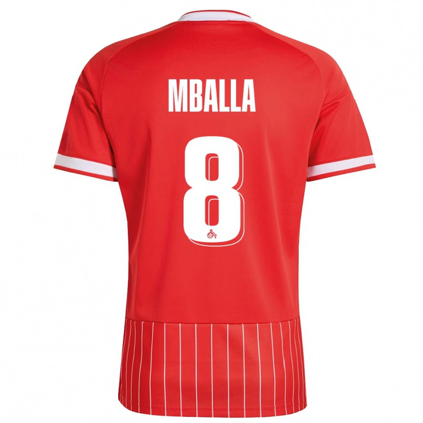 Danxen Damen Loiks Mballa #8 Rot Weiß Grün Auswärtstrikot Trikot 2026/27 T-Shirt Österreich