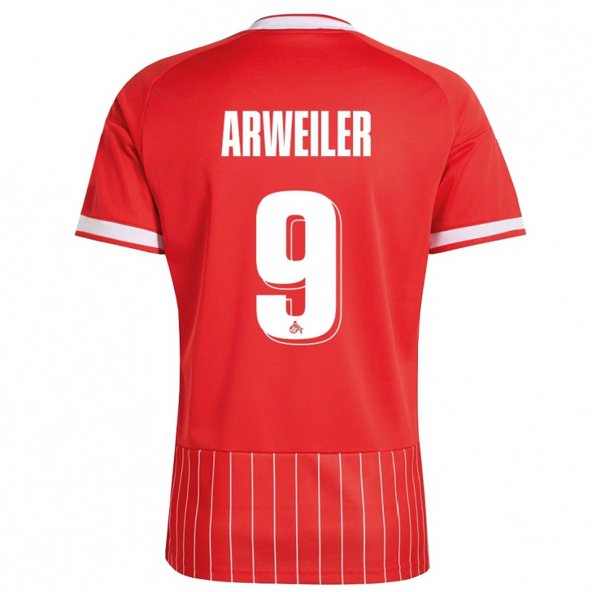 Danxen Damen Jonas Arweiler #9 Rot Weiß Grün Auswärtstrikot Trikot 2026/27 T-Shirt Österreich