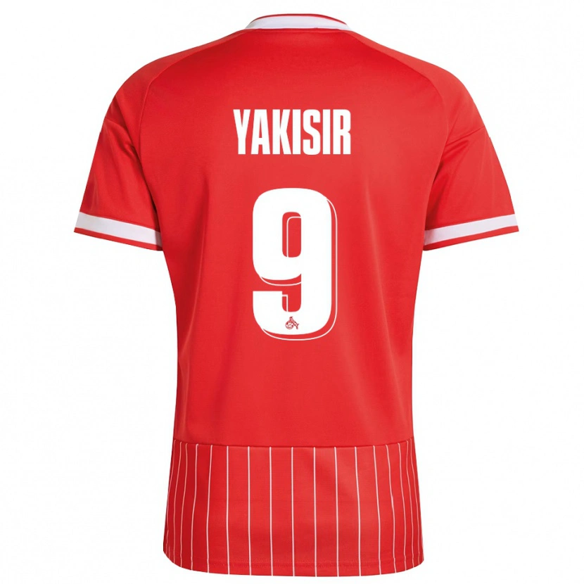 Danxen Damen Emir-Ahmet Yakisir #9 Rot Weiß Grün Auswärtstrikot Trikot 2026/27 T-Shirt Österreich
