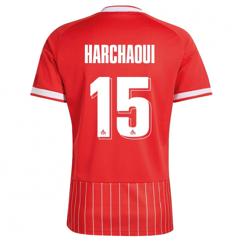 Danxen Damen Fayssal Harchaoui #15 Rot Weiß Grün Auswärtstrikot Trikot 2026/27 T-Shirt Österreich