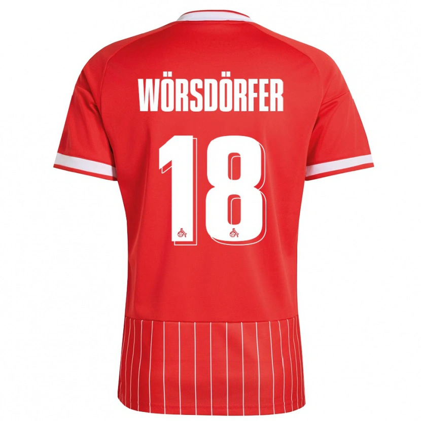 Danxen Damen Len Wörsdörfer #18 Rot Weiß Grün Auswärtstrikot Trikot 2026/27 T-Shirt Österreich