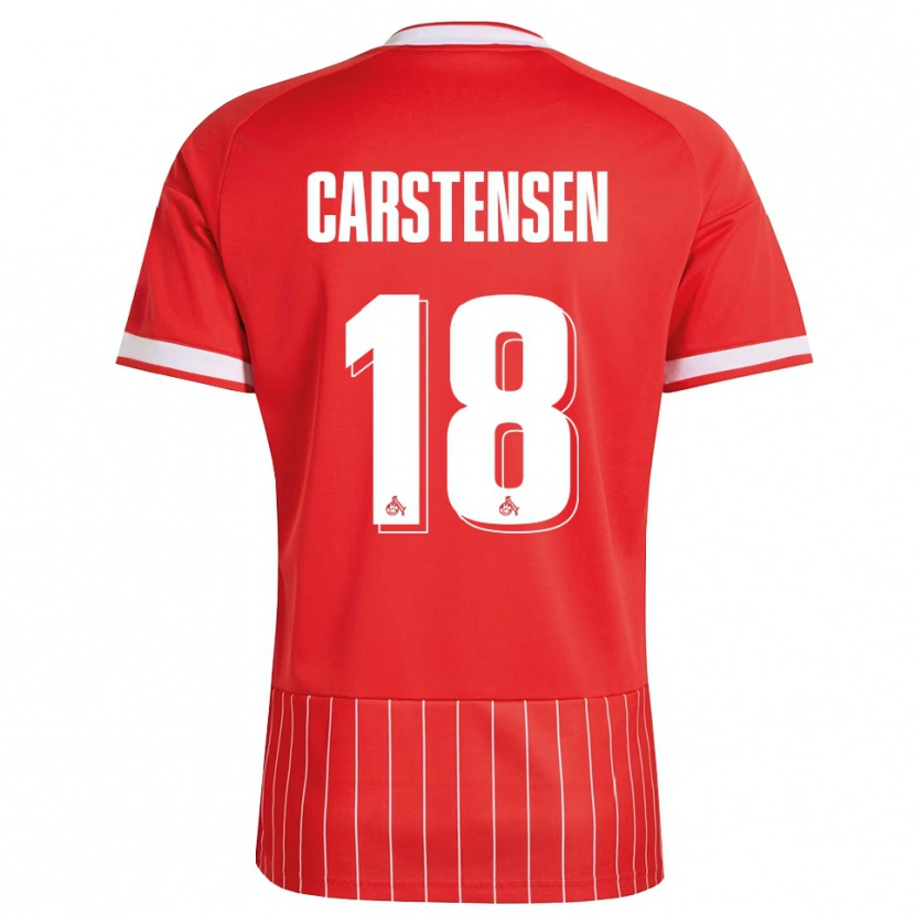 Danxen Damen Rasmus Carstensen #18 Rot Weiß Grün Auswärtstrikot Trikot 2026/27 T-Shirt Österreich