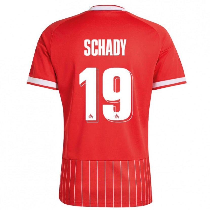 Danxen Damen Alexis Schady #19 Rot Weiß Grün Auswärtstrikot Trikot 2026/27 T-Shirt Österreich