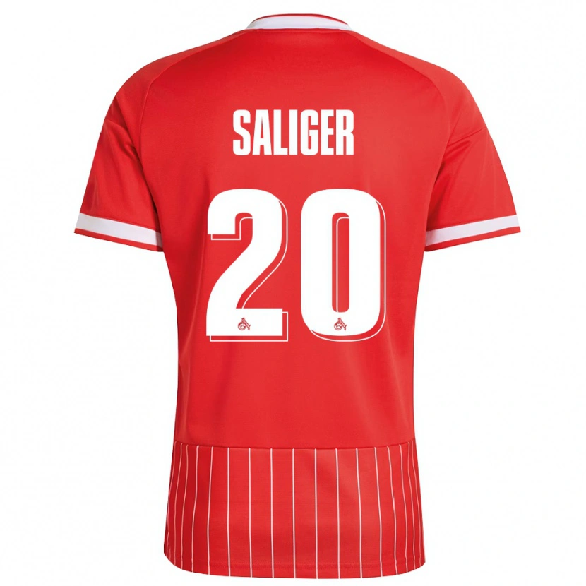 Danxen Damen Jonas Saliger #20 Rot Weiß Grün Auswärtstrikot Trikot 2026/27 T-Shirt Österreich
