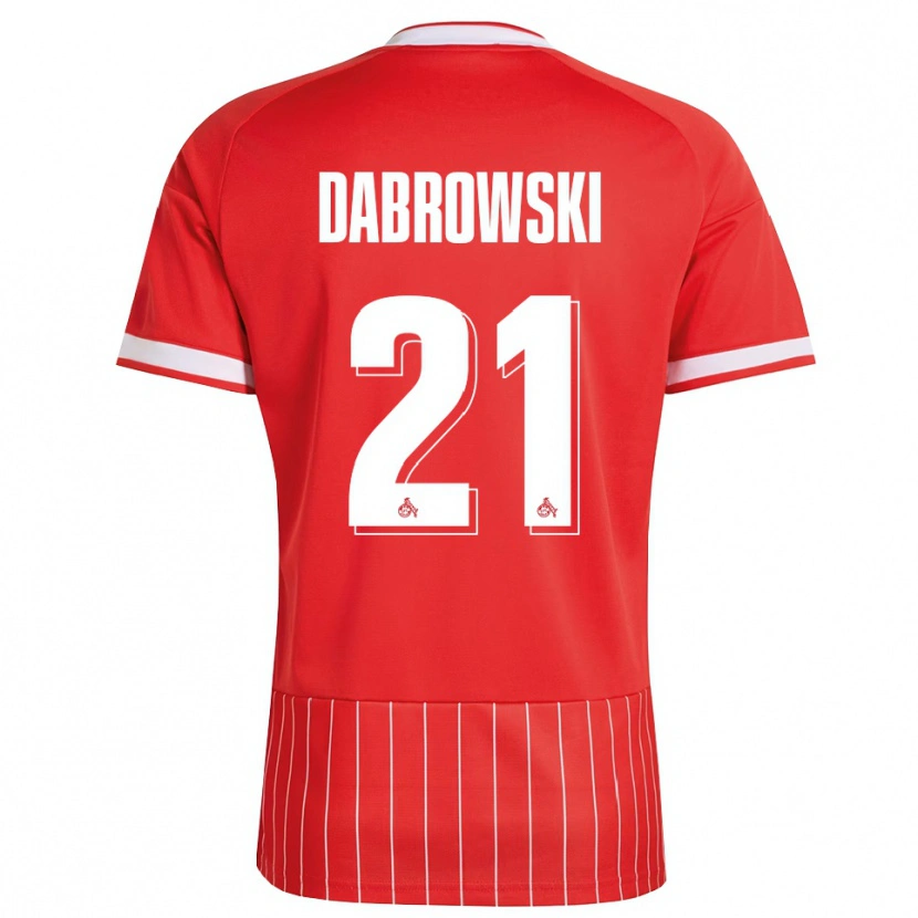 Danxen Damen Luc Dabrowski #21 Rot Weiß Grün Auswärtstrikot Trikot 2026/27 T-Shirt Österreich