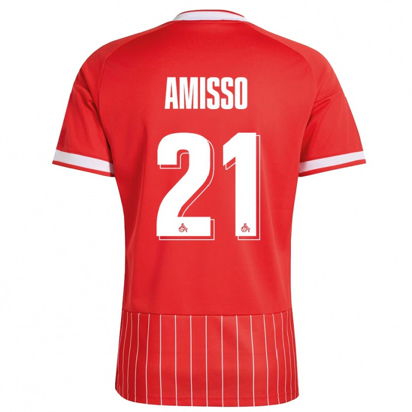 Danxen Damen Gabriel Amisso #21 Rot Weiß Grün Auswärtstrikot Trikot 2026/27 T-Shirt Österreich