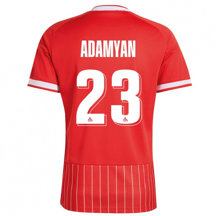 Danxen Damen Sargis Adamyan #23 Rot Weiß Grün Auswärtstrikot Trikot 2026/27 T-Shirt Österreich
