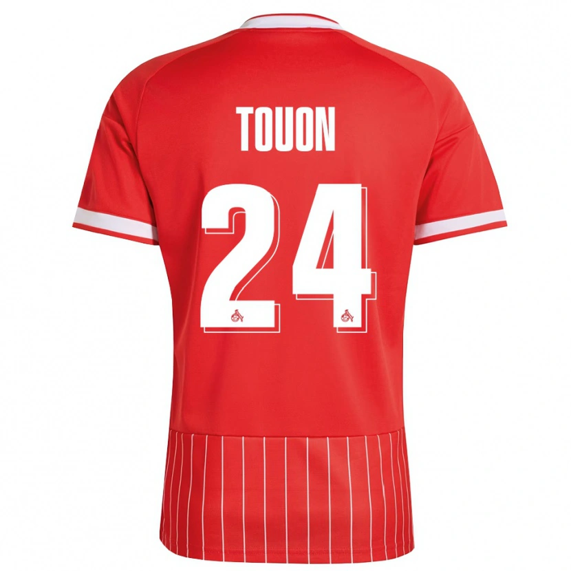 Danxen Damen Ella Touon #24 Rot Weiß Grün Auswärtstrikot Trikot 2026/27 T-Shirt Österreich