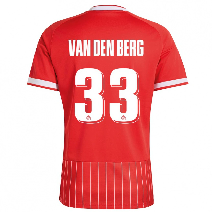 Danxen Damen Rav Van Den Berg #33 Rot Weiß Grün Auswärtstrikot Trikot 2026/27 T-Shirt Österreich