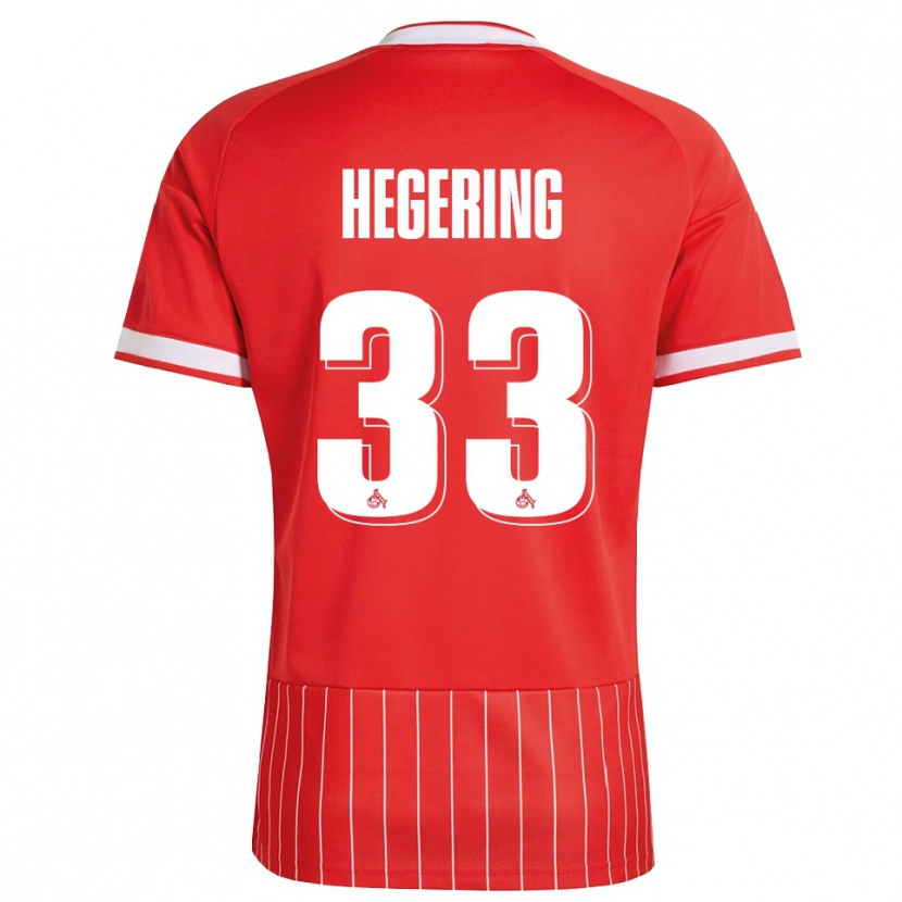 Danxen Damen Marina Hegering #33 Rot Weiß Grün Auswärtstrikot Trikot 2026/27 T-Shirt Österreich