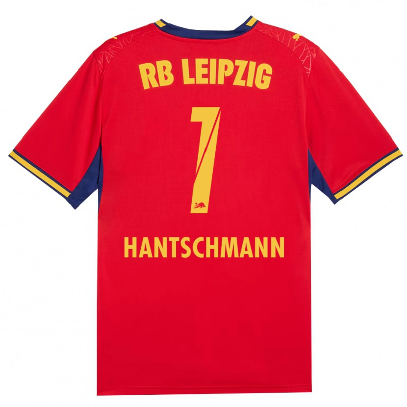 Danxen Damen Franz Hantschmann #1 Rot Gelb Königsblau Auswärtstrikot Trikot 2026/27 T-Shirt Österreich