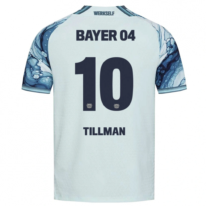 Danxen Damen Malik Tillman #10 Dunkelgrün Schwarz Auswärtstrikot Trikot 2026/27 T-Shirt Österreich