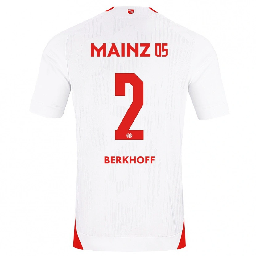 Danxen Damen Jonas Berkhoff #2 Weiß Rot Gelb Auswärtstrikot Trikot 2026/27 T-Shirt Österreich
